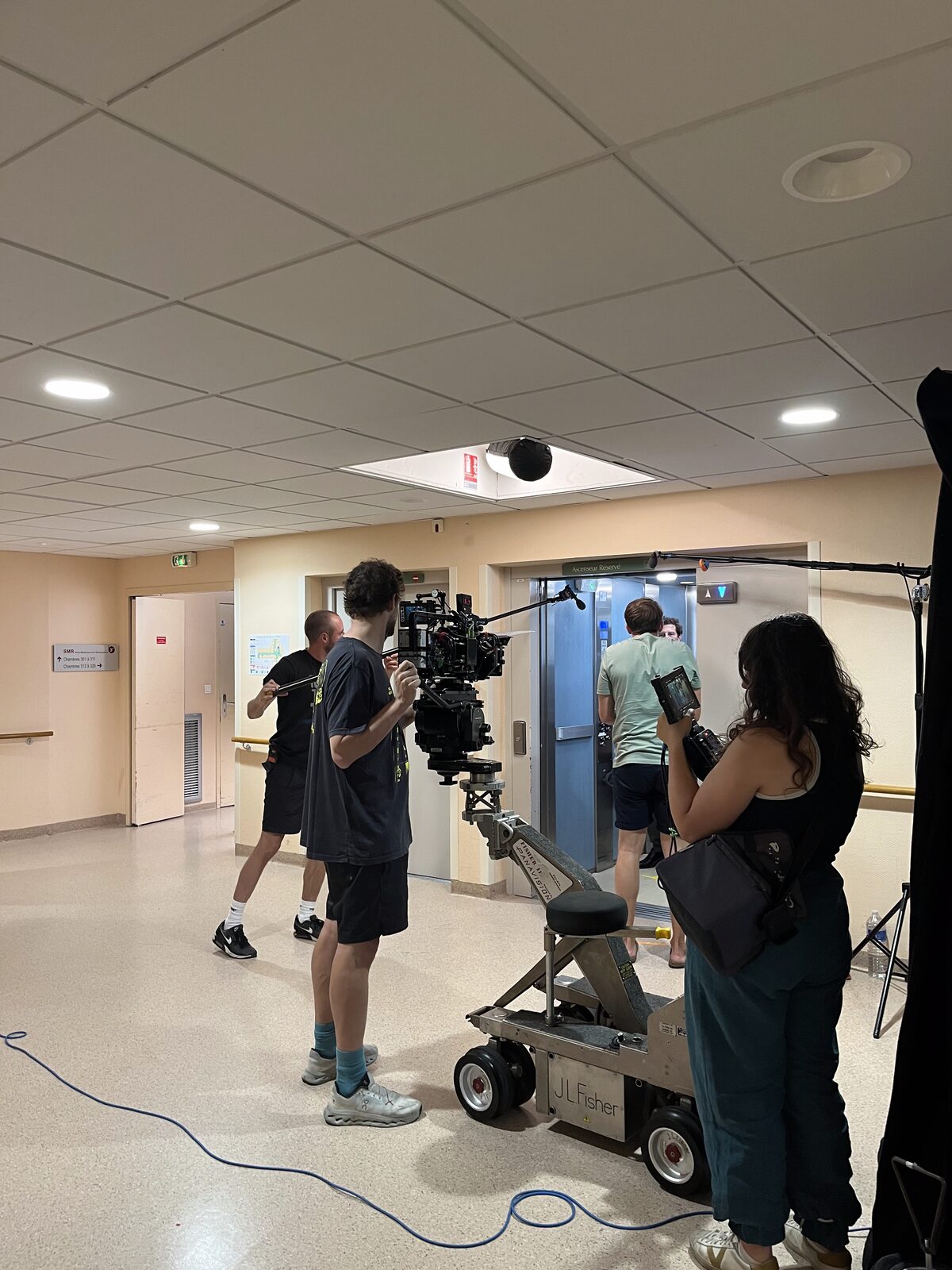 Sur le tournage de Coma